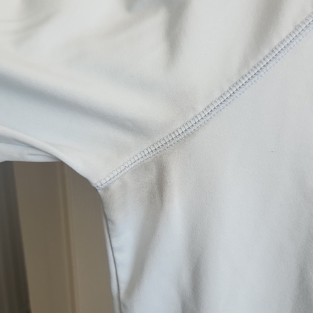 VICTORIA'S SECRET PINK Ultimate High Low Funnel Neck Full Zip Hoodie Baby Blue S - Picture 7 of 11